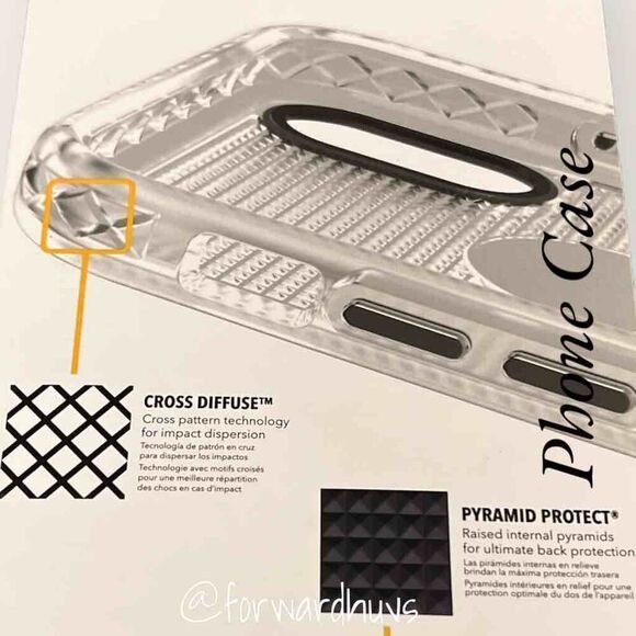 Cellhelmet Altitude X Series Clear Case for iPhone 12 Mini - Picture 5 of 6